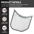 GE Dryer Lint Filter Screen Replacement | Upgraded Stainless Steel Mesh Frame | Ensures Efficient Airflow & Prevents Lint Blocks | Compatible with Hotpoint Models GTD42EASJ2WW, GTD33EASK0WW, WE03X23881