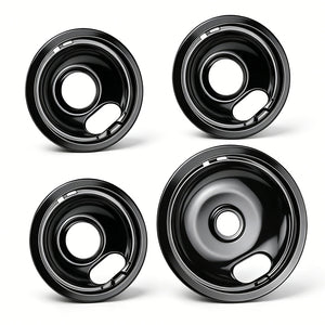 range cooktop grease drip pan bottom catch tray front view