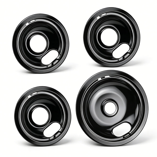range cooktop grease drip pan bottom catch tray front view