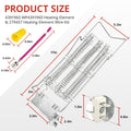 4391960 NiCr Alloy Heating Coil 240V 5400W Replaces WP4391960 279698 279217