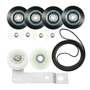 4392067 Blue Roller Kit with W10837240 Idler Pulley Dryer Repair Kit replacement part from Aibopart