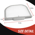 Front view of 5231EL1001C aftermarket dryer lint screen for LG DLEX and DLGX series dryers