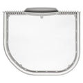 5231EL1001C LG dryer lint filter screen replacement – gray ABS frame with metal mesh and felt rim seal