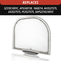 Side profile of 5231EL1001C dryer lint screen – approx 12.2 x 10.5 x 1.5 inches, fits LG and Kenmore dryers