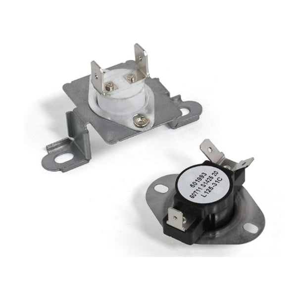 6931EL3003D + 6931EL3001F Dryer Thermostat replacement part from Aibopart