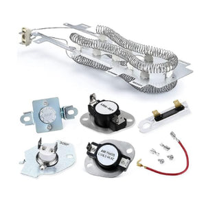 8544771 + 279973 + 3392519(1PC) + 279816 + Red Wire Dryer Heating Element replacement part from Aibopart