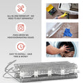 DC47-00032A dryer heating element coil assembly with installation guide photos for Samsung washer and dryer repair