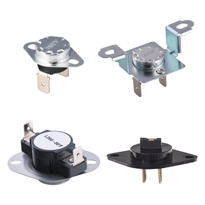 DC96-00887A-GP4 Samsung Dryer Thermal Fuse Kit – 4-Piece Set Overview Showing 185°F Thermostat, 320°F High Limit
