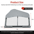 Close-up of DC97-16742A dryer lint screen fine mesh – traps lint, hair and debris from exhaust airflow