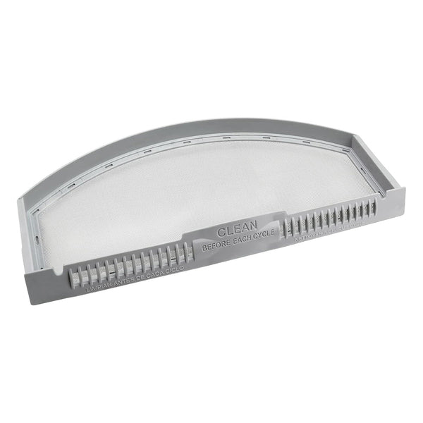 GE Hotpoint dryer lint filter replacement screen front view white frame