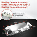 DC93-00154A Samsung dryer heating element assembly – 3-wire 240V 3700W galvanized steel housing, approx 19.5 x 5.125 x 7.75 inches
