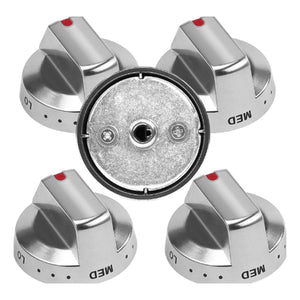 DG64-00473A Plastic Version 5 Pack Range Control Knob replacement part from Aibopart