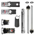 EWH-05 electric water heater tune-up kit – 2x 4500W 240V heating elements, upper and lower thermostats, gaskets, wrench and drain board