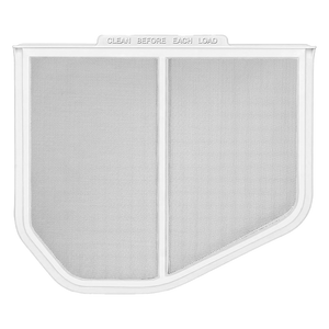 W10120998 Whirlpool Kenmore dryer lint filter screen replacement – ABS frame with metal mesh and center reinforcement bar